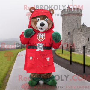 Mascot character of a Red...
