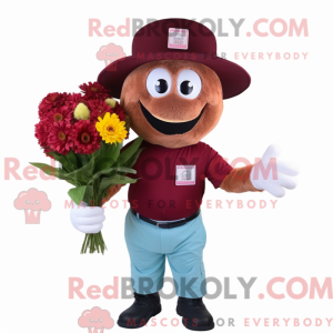 Mascot karakter van een...