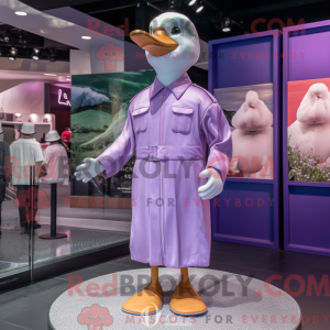 Mascot karakter van een...