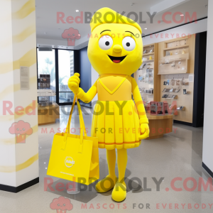 Mascot character of a...