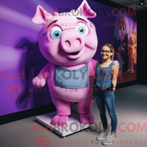 Mascottekarakter van een...