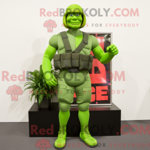 Mascot karakter van een...