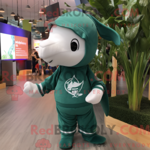 Mascot karakter van een...