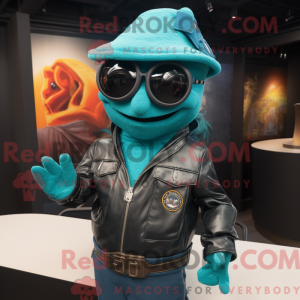 Postava maskota Teal...