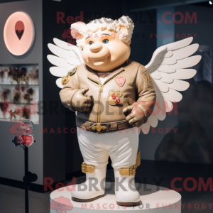 Mascot character of a Cream...