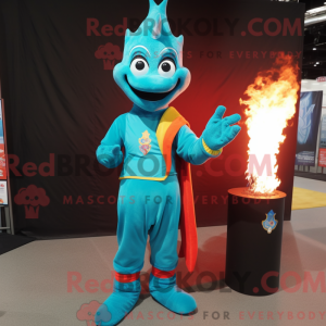 Mascot karakter van een...