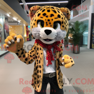 Mascot character of a...