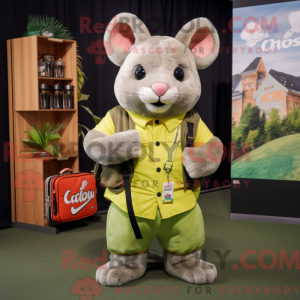 Personnage mascotte d un...