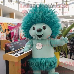 Mascot karakter van een...
