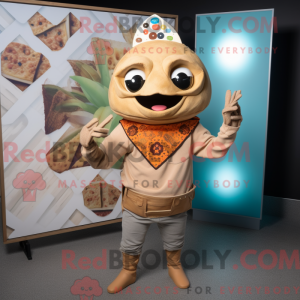 Postava maskota Tan Nachos...
