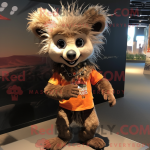 Mascot karakter van een...