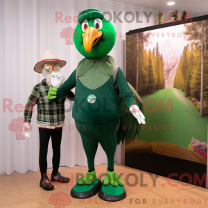 Mascot karakter van een...