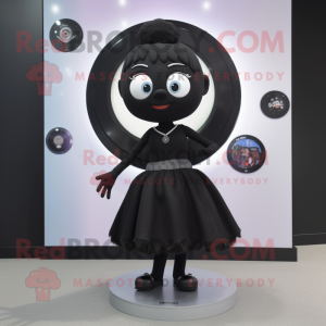 Black Plate Spinner maskot...