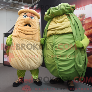 Mascot karakter van een...