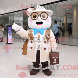 Mascot character of a Ice...