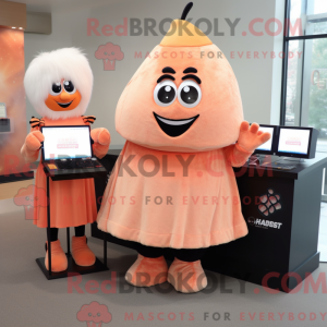 Mascottefiguur van een...