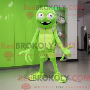Mascot karakter van een...