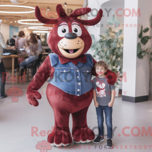 Mascot karakter van een...