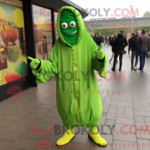 Mascot character of a Lime...