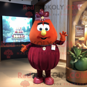 Mascot karakter van een...