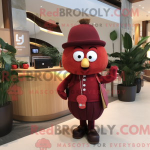 Mascot character of a...