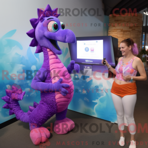 Mascot karakter van een...