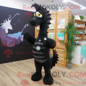 Maskotkarakter av en Black...