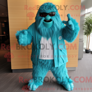 Mascot character of a...