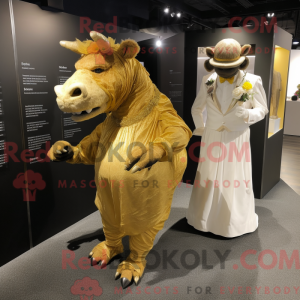 Mascot character of a Gold...