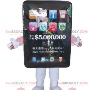 Mascote gigante do touchpad preto - Redbrokoly.com