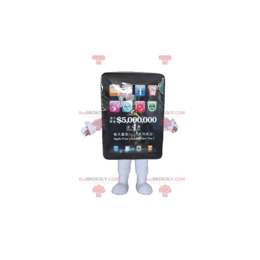 Mascote gigante do touchpad preto - Redbrokoly.com