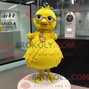 Mascot karakter van een...