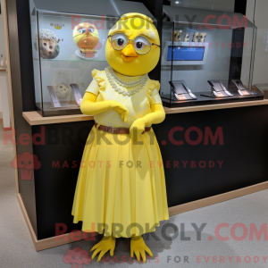 Maskot karakter av en...