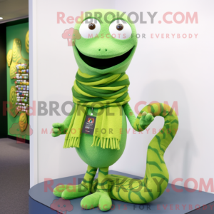 Mascot character of a Lime...