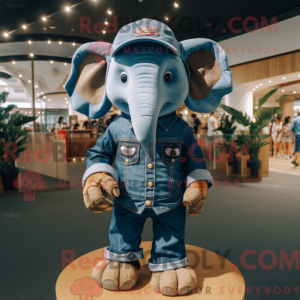 Mascottefiguur van een...