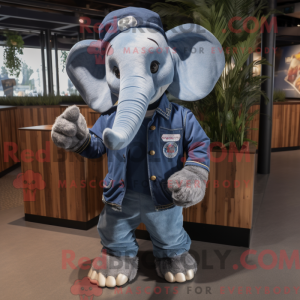 Mascottefiguur van een...