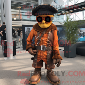 Mascottefiguur van een...