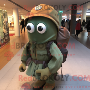 Maskot karakter af en...