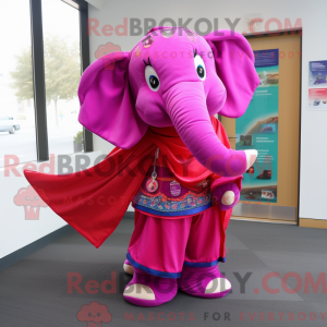 Mascottefiguur van een...