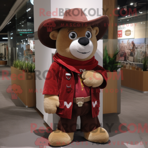 Mascot character of a...