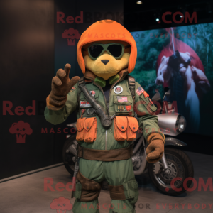 Mascot character of a...