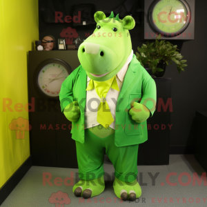 Mascot karakter van een...