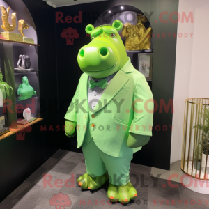Mascot character of a Lime...
