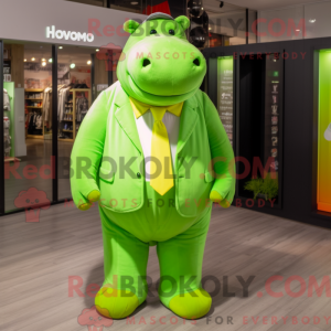 Mascot karakter van een...