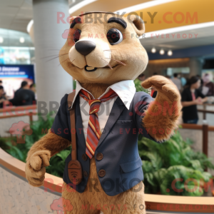 Mascot character of a...