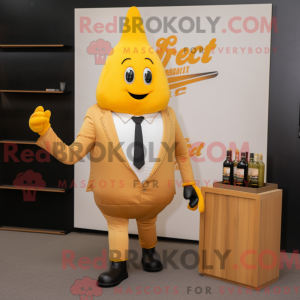 Mascottefiguur van een...