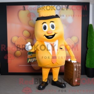Mascottefiguur van een...