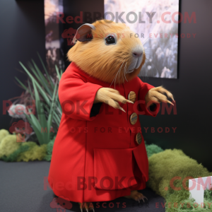 Mascot character of a Red...
