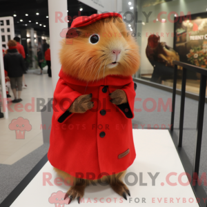 Mascot character of a Red...
