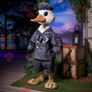 Maskottchen einer Navy...
